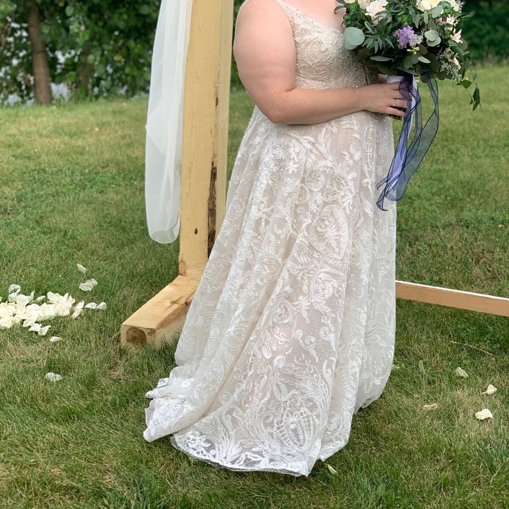 David’s bridal gown!